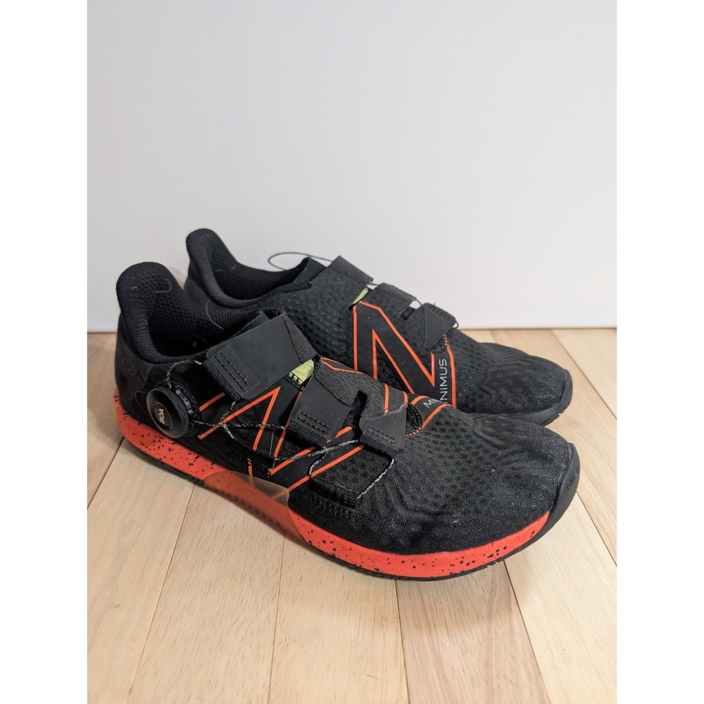 New Balance Minimus TR BOA Mens 10 MXMTRBC1 D Orange Black Crossfit Training Gym
